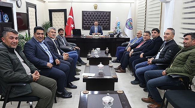 İstanbul’daki Kars, Ardahan, Iğdır Dernek Başkanları Başkan Akkuş'u Ziyaret Etti
