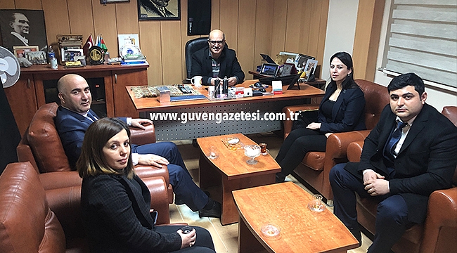 Başkonsolos Guliyev'den Gazetemize Ziyaret