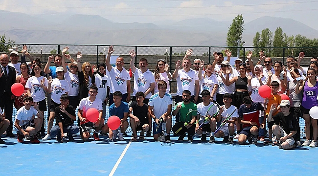 2. Kayısı Cup Tenis Turnuvası Başladı