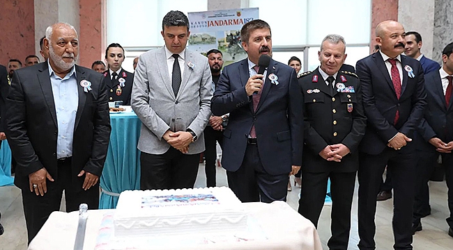 Jandarma Teşkilatının Kuruluş Yıldönümü Nedeniyle Resepsiyon Düzenlendi
