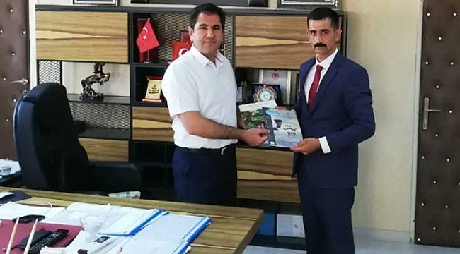 Ülkü Ocakları Başkanı Çelikten’den İl Sağlık Müdürüne Ziyaret