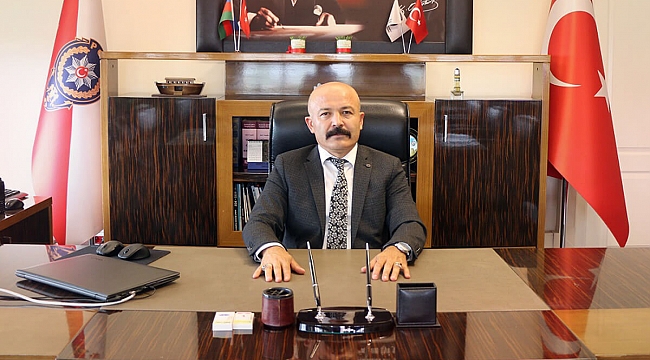İl Emniyet Müdürü Oğuzhan Yonca’nın Yeni Yıl Mesajı