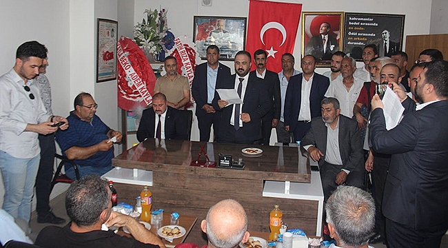 MHP’nin Yeni İl Başkanı Hüseyin Ateş Görevini Devraldı