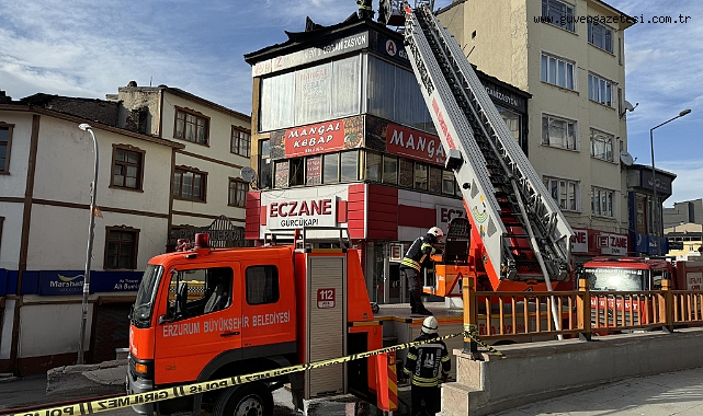 Restoranda çıkan yangın söndürüldü