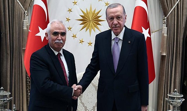 Cumhurbaşkanı Erdoğan, AYM Başkanı Özkaya'yı kabul etti