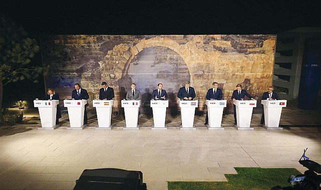 AB ülkeleri Güney Kıbrıs'ta toplandı