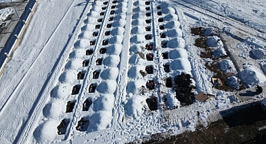 Erzurum'da toprağın donması nedeniyle 500 mezar yeri şimdiden hazırlandı