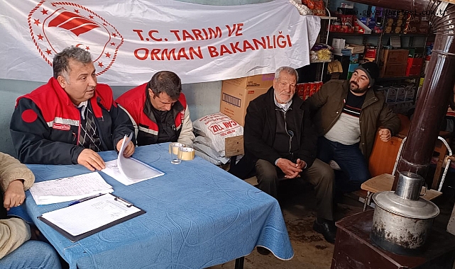 Iğdır Tarım ve Orman Müdürlüğü, Tuzluca İlçesi Karacaören Köyü'nde Çiftçilerin Yanında