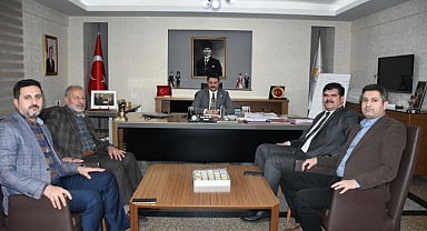 Iğdır Üniversitesi’nden Doç. Dr. Fikret Türkan, Aralık Kaymakamı Muhammet Fatih Aydın’ı Ziyaret Etti