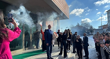 Malatya'da 44 yıllık eğitimciye veda programı