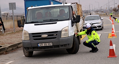 Muş'ta jandarma ekipleri 