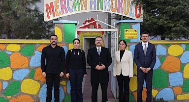 Vali Ercan Turan, Özel Mercan Kreş ve Gündüz Bakım Evi’ni Ziyaret Etti