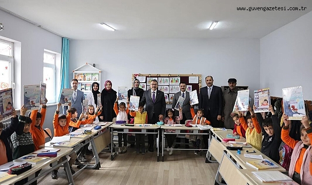 Yukarı Çamurlu İlkokulu ve Ortaokuluna Kütüphane Açılışı ve Eğitim Ziyareti