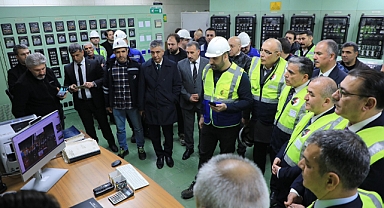 Elazığ Valisi Hatipoğlu Keban Barajını ziyaret etti