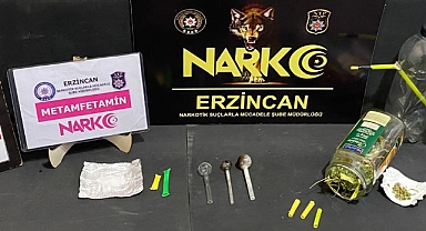 Erzincan’da uyuşturucu operasyonunda 4 şüpheli yakalandı