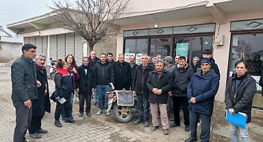 Hoşhaber Beldesi ve Hasanhan Köyü'nde Çiftçilerle Tarım Toplantısı