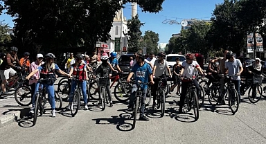 Iğdır’da Bisiklet Kullanımı Kış Aylarında da Devam Ediyor