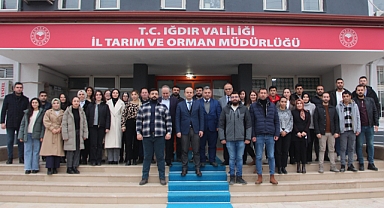 Iğdır Tarım ve Orman Müdürlüğü'nde Sözleşmeli Personellerin Sözleşmeleri Yenilendi