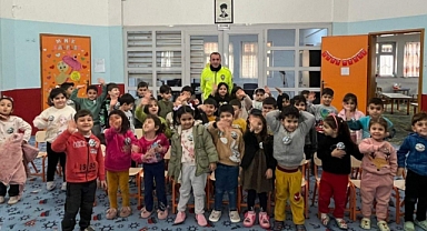 Tuzluca'da Öğrencilere Trafik Eğitimi: 