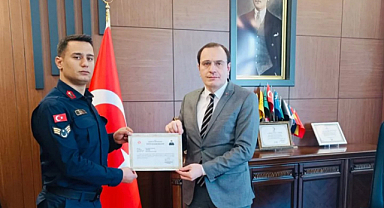 Baskil'de üstün başarı gösteren jandarma personeline belge verildi