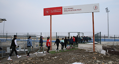 Dondurucu soğukta yarışlara hazırlık