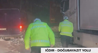 Iğdır’da Trafik Durumu: Kritik Güzergahlar Açık, Sürücülere Buzlanma Uyarısı