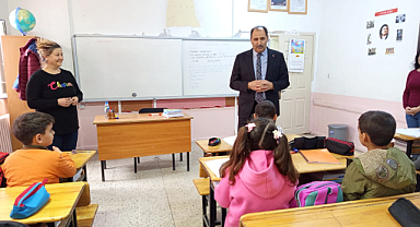 İl Milli Eğitim Müdürü Aziz Gün’den Okul Ziyaretleri