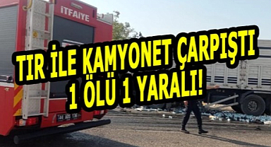 Malatya'da kamyonetin tıra çarptığı kazada 1 kişi öldü, 1 kişi yaralandı