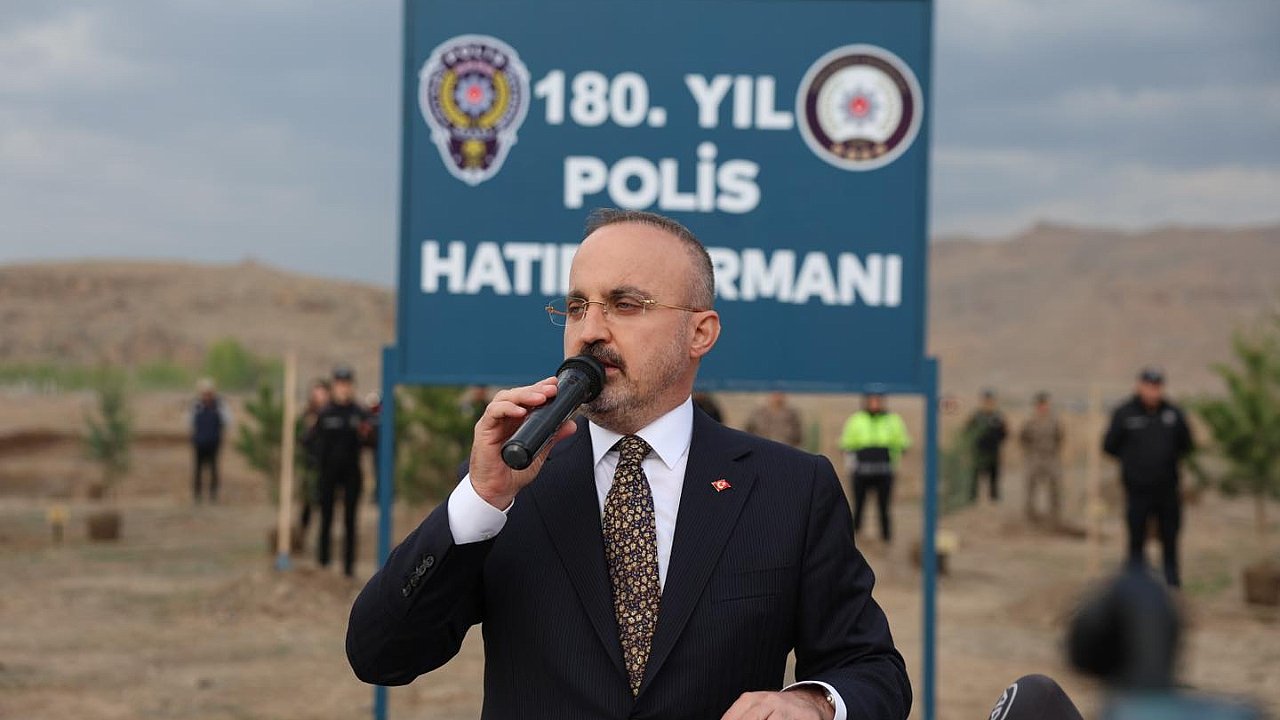 180. Yıl Polis Hatıra Ormanı'nda Fidan Dikim Etkinliği Düzenlendi