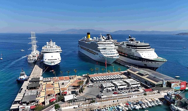 Kuşadası Limanı'nda Kruvaziyer bereketi: 6 bin 298 turist ağırladı - Son Dakika Ekonomi Haberleri