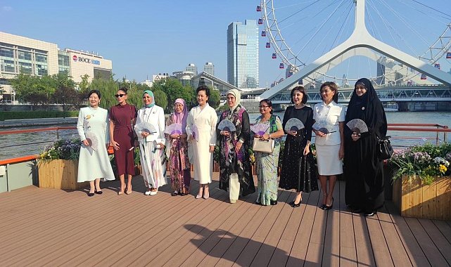 Emine Erdoğan, Çin'de liderlerin eşleri ile bir araya geldi - Dünya Haberleri CNN TÜRK