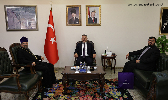 Türkiye Ermeni Patriği'nden Iğdır Valisine Ziyaret