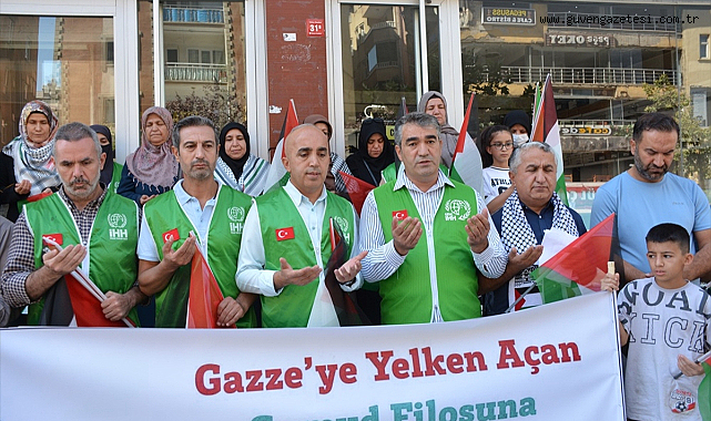 Van ve Hakkari'de Filistin'e ve Küresel Sumud Filosu'na destek