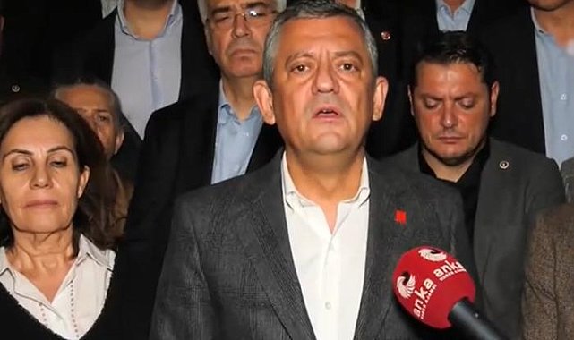 İmamoğlu'nun tutuklanması sonrası Özgür Özel'den ilk açıklama: