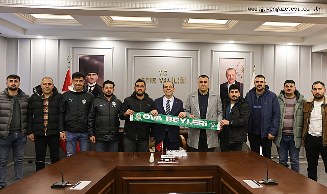 Iğdır Taraftar Grupları El Ele Vererek Vali M. Fırat Taşolar’a Hoş Geldin Ziyaretinde Bulundu