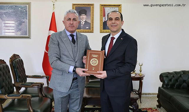 Turkuvaz Medya Doğu Anadolu Bölge Sorumlusu İsmail Arslan’dan Iğdır Valisi Taşolar’a Nezaket Ziyareti