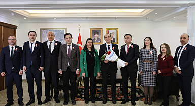 Vali Taşolar, Vergi Haftası Heyetini Kabul Etti