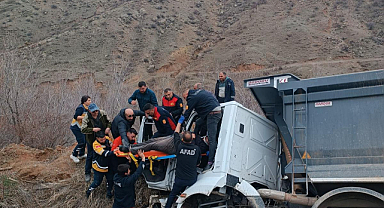 Iğdır'ın Tuzluca ilçesinde meydana gelen trafik kazasında bir kişi yaralandı