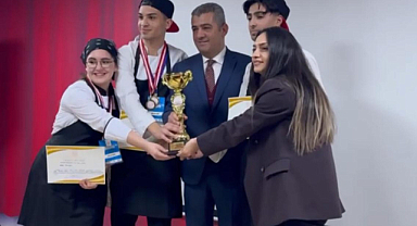 Iğdırlı Öğrencilerden Gastronomi Yarışmasında Büyük Başarı