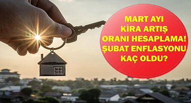 MART KİRA ARTIŞ ORANI 2026: Mart ayı ev ve iş yeri kira zammı ne kadar oldu? TEFE-ÜFE ile kira zammı ne kadar?