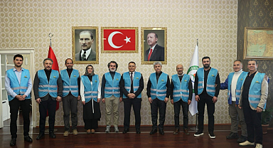 Rektör Gürel, Iğdır Temiz Doğa Platformu Üyelerini Ağırladı