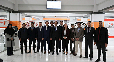 Vali Mustafa Fırat Taşolar'dan Birimlere Ziyaret