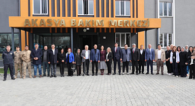 Vali Taşolar'dan Bakım Merkezine Ziyaret