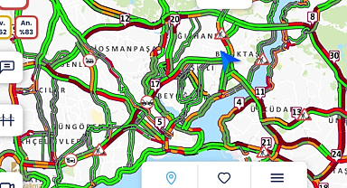 15 Temmuz Şehitler Köprüsü kilitlendi: İstanbullular güne trafikle başladı