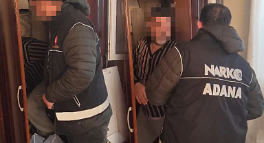Adana'da 33 firari hükümlü yakalandı! Elbise dolabında çarşafa sarılmış halde yakalandı