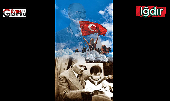 Alagöz'den Atatürk ve İstiklal Marşı Eşliğinde 23 Nisan Kutlaması