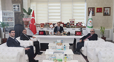 Azerbaycan Kültür Merkezi Başkanı Samir Abbasov’dan Iğdır Üniversitesi Rektörü Gürel’e Ziyaret