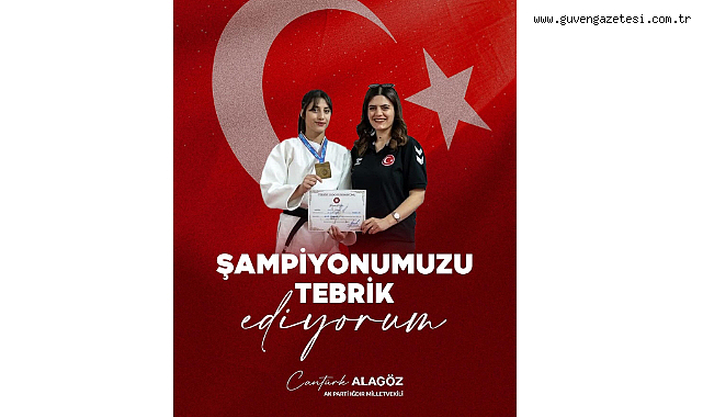 Cantürk Alagöz, Türkiye Şampiyonu Pervin Dilaver’i tebrik etti