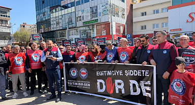 Eğitim Bir-Sen Iğdır Şubesi'nden Siverek'teki Okul Saldırısına Tepki: Bir Günlük İş Bırakma Eylemi