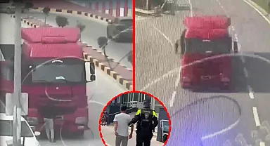 Hatay'da kuralları hiçe sayarak plakasını kapatan tır sürücüsüne rekor ceza!